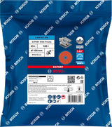 EXPERT R782 Prisma Ceramic Fiberscheibe, 100 mm, 16 mm, K 120