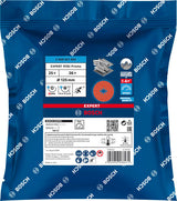 EXPERT R782 Prisma Ceramic X-LOCK Fiberscheibe, 125 mm, 22,23 mm, K 36, 25 Stk.
