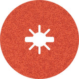 EXPERT R782 Prisma Ceramic X-LOCK Fiberscheibe, 125 mm, 22,23 mm, K 36, 25 Stk.