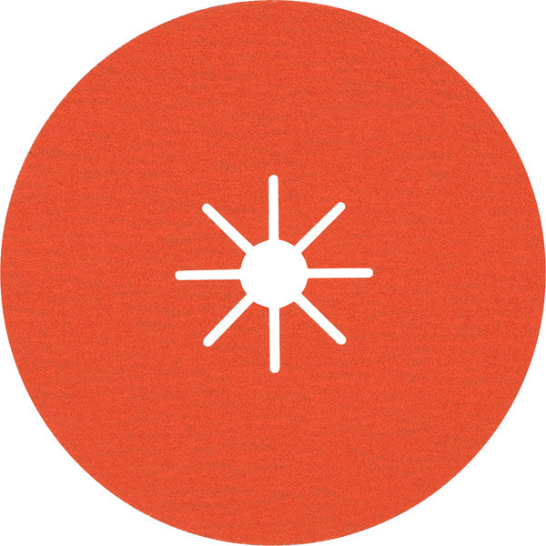 EXPERT R782 Prisma Ceramic Fiberscheibe, 180 mm, 22.23 mm, K 80, 25 Stk.