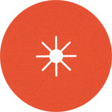 EXPERT R782 Prisma Ceramic Fiberscheibe, 180 mm, 22.23 mm, K 80, 25 Stk.