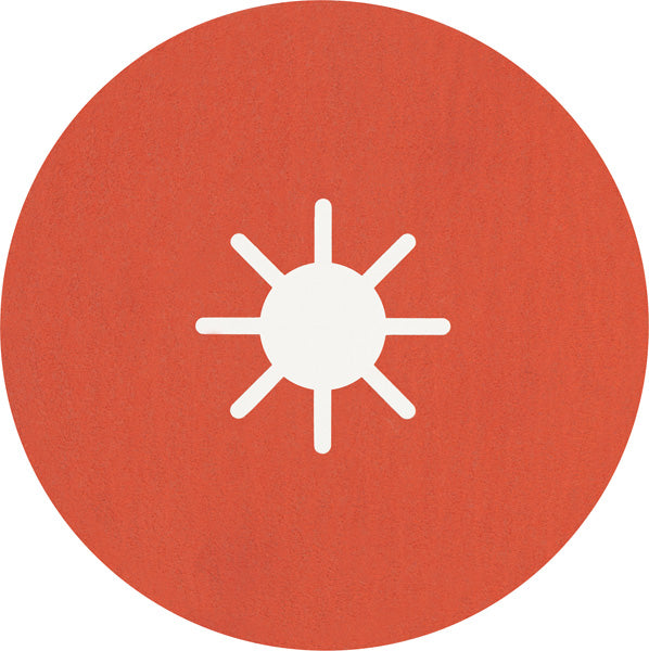 EXPERT R782 Prisma Ceramic Fiberscheibe, 180 mm, 22,23 mm, K 120, 25 Stk.