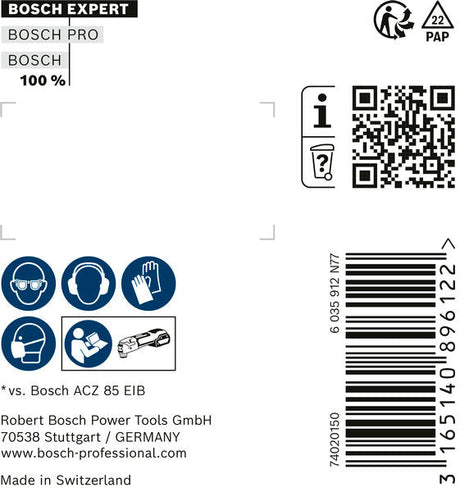 EXPERT MultiMaterial Segment Blade ACZ 105 ET, 5 Stück