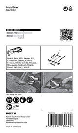 EXPERT MetalMax AIZ 20 AIT Blatt für Multifunktionswerkzeuge, 40 x 20 mm
