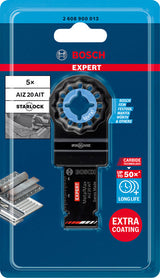 EXPERT MetalMax AIZ 20 AIT Blatt für Multifunktionswerkz., 40 x 20 mm, 5 Stück