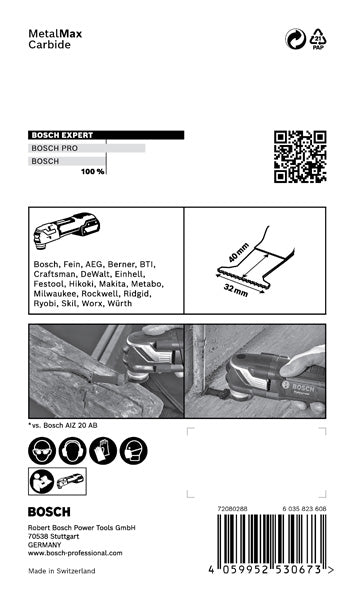 EXPERT MetalMax AIZ 32 AIT, Starlock-Aufnahme, 40 x 32 mm, 5 Stück