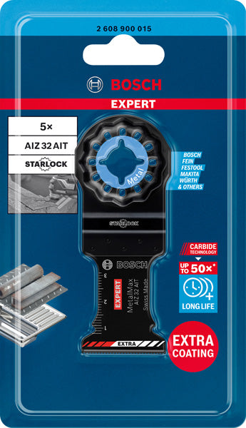 EXPERT MetalMax AIZ 32 AIT, Starlock-Aufnahme, 40 x 32 mm, 5 Stück