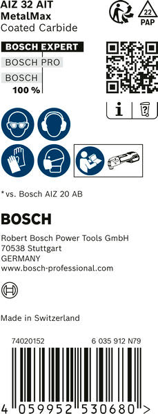 EXPERT MetalMax AIZ 32 AIT, 40 x 32 mm, 10 Stück