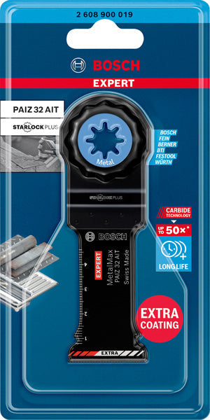 EXPERT MetalMax PAIZ 32 AIT Blatt für Multifunktionswerkzeuge, 50 x 32 mm