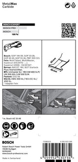 EXPERT MetalMax PAIZ 45 AIT Blatt für Multifunktionswerkzeuge, 45 mm