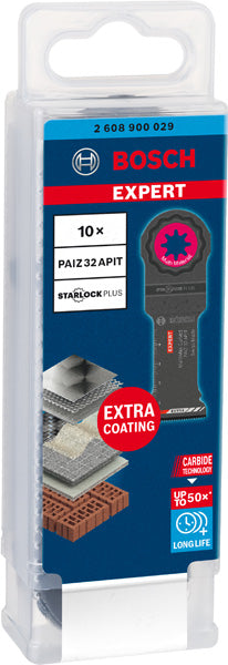 EXPERT MultiMax PAIZ 32 APIT Blatt für Multifunktionswerkzeuge, 32 mm, 10 Stück