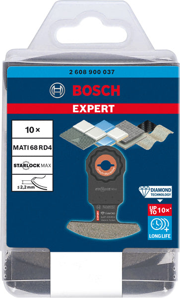 EXPERT Corner Blade MATI 68 RD4, 68 x 30 mm, 10er-Pack