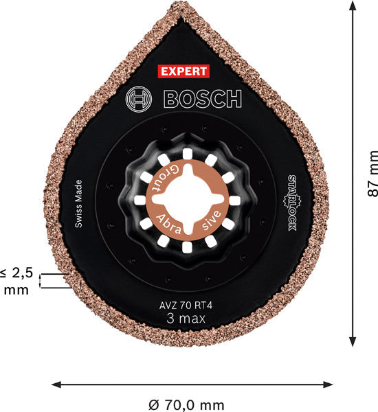 EXPERT 3 max AVZ 70 RT4 Platte, 70 mm