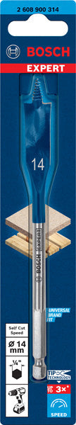 EXPERT SelfCut Speed Flachfräsbohrer, 14 x 152 mm