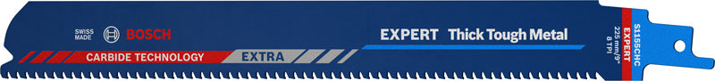 EXPERT Thick Tough Metal S1155CHC Säbelsägeblatt, 3 Stück
