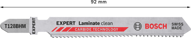 EXPERT Laminate Clean T128BHM Stichsägeblatt, 2 Stück