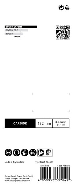 EXPERT Multi Material T367XHM Stichsägeblatt, 10 Stück