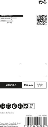 EXPERT ‘Fiber Plaster’ T 341 HM Stichsägeblatt, 3 Stück