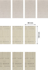 EXPERT M480 Schleifnetz-Set, 80 x 133 mm, 10 Stück