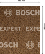 EXPERT N880 Vliespad zum Handschleifen, 115 x 140 mm 2 Stück