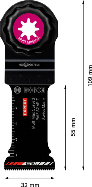 EXPERT MultiMax PAIZ 32 APIT Blatt für Multifunktionswerkzeuge, 32 mm, 10 Stück