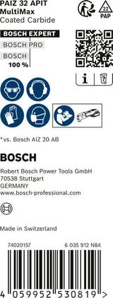 EXPERT MultiMax PAIZ 32 APIT Blatt für Multifunktionswerkzeuge, 32 mm, 10 Stück