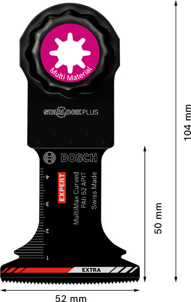 EXPERT MultiMax PAII 52 APIT Blatt für Multifunktionswerkzeuge, 52 mm