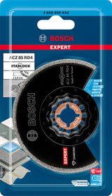 EXPERT Grout Segment Blade ACZ 85 RD4 Blatt für Multifunktionswerkzeuge, 85 mm