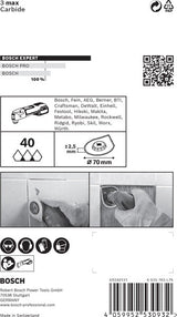 EXPERT 3 max AVZ 70 RT4 Platte, 70 mm