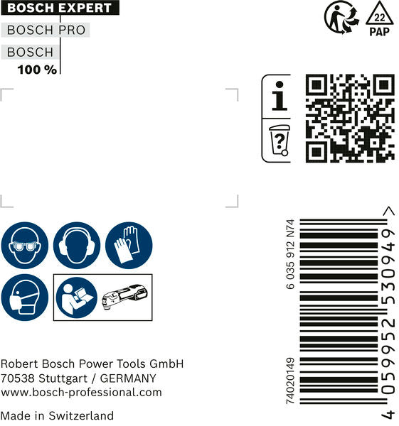 EXPERT 3 max AVZ 70 RT4 Platte, 70 mm, 10 Stück