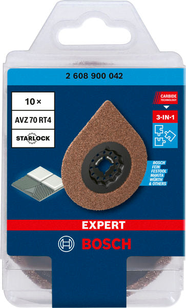 EXPERT 3 max AVZ 70 RT4 Platte, 70 mm, 10 Stück
