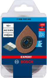 EXPERT 3 max AVZ 70 RT4 Platte, 70 mm, 10 Stück