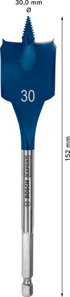 EXPERT SelfCut Speed Flachfräsbohrer, 30 x 152 mm