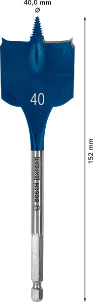 EXPERT SelfCut Speed Flachfräsbohrer, 40 x 152 mm