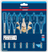 EXPERT SelfCut Speed Flachfräsbohrer-Set, 16/18/20/22/25/32 mm, 7-tlg.