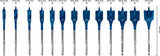 13-tlg., Expert SelfCut Speed Flachfräsbohrer-Set