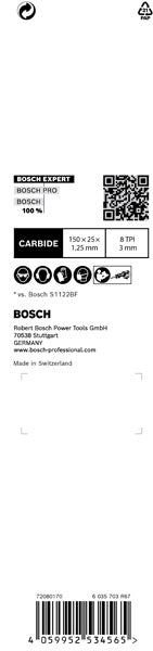 EXPERT ‘Thick Tough Metal’ S 955 CHC Säbelsägeblatt, 3 Stück