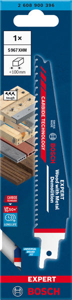 EXPERT Wood with Metal Demolition S967XHM Säbelsägeblatt, 1 Stück