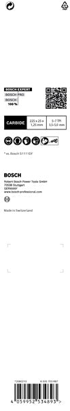 EXPERT Wood with Metal Demolition S1167XHM Säbelsägeblatt, 3 Stück