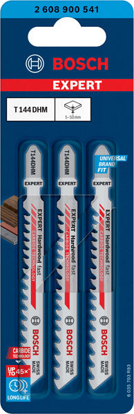 EXPERT ‘Hardwood Fast’ T 144 DHM Stichsägeblatt, 3 Stück