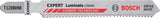 EXPERT Laminate Clean T128BHM Stichsägeblatt, 2 Stück