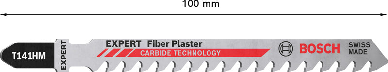 EXPERT Fiber Plaster T141HM Stichsägeblatt, 2 Stück