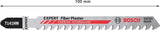EXPERT Fiber Plaster T141HM Stichsägeblatt, 2 Stück