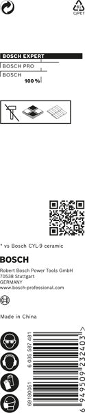EXPERT HEX-9 HardCeramic Bohrer, 4 x 90 mm