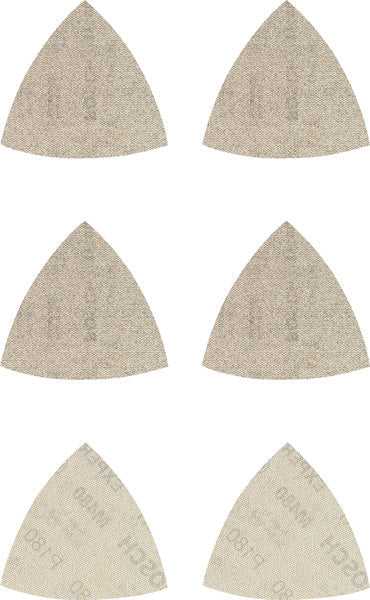 EXPERT M480 Schleifnetz-Set, 93 x 93 mm, 6 Stück
