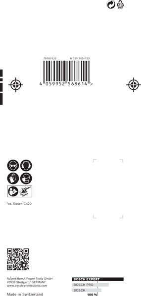 EXPERT M480 Schleifnetz-Set, 80 x 133 mm, 10 Stück