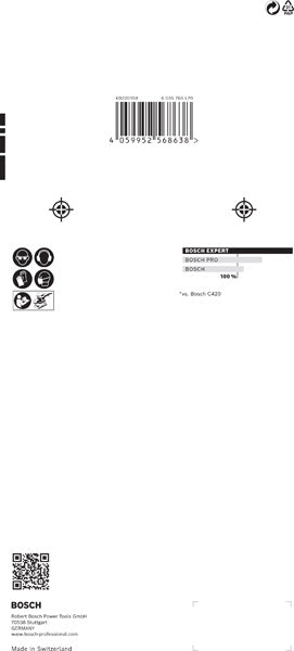 EXPERT M480 Schleifnetz-Set, 115 x 230 mm, 10 Stück