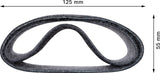 EXPERT N470 Schleifhülse für Satinierer, 100 x 290 mm, 90 mm, grob, 10 Stk.