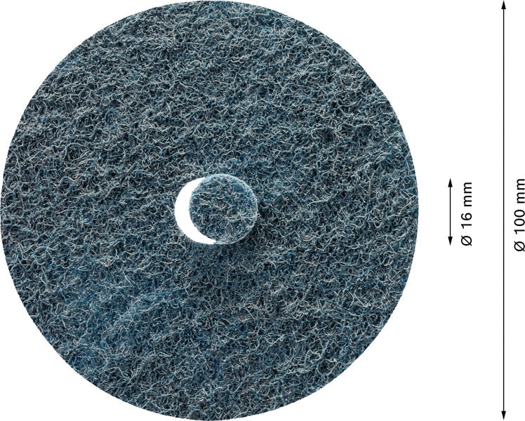 EXPERT N477 SCM Scheibe für Winkelschleifer, 100 x 16 mm, sehr fein, 25-tlg.