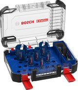 EXPERT Construction Material Lochsäge-Set 20/25/32/38/51/64 mm, 10-tlg.